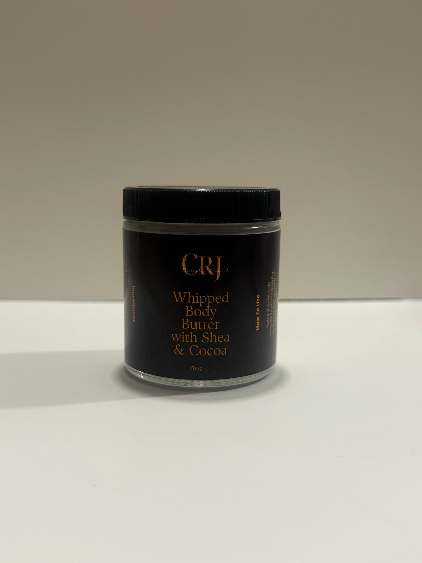 4 oz Whipped Body Butter with Shea & Cocoa